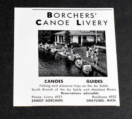 Borchers AuSable Canoe & Kayak - Promo Material (newer photo)